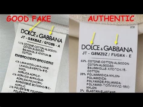 how to tell a fake dolce and gabbana shirt|false dolce gabbana patterns.